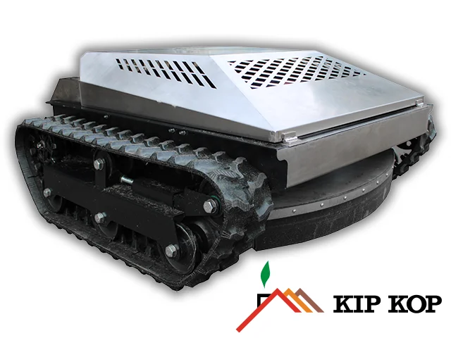 INOX MULČAR GOSENIČAR NA DALJINSKO UPRAVLJANJE