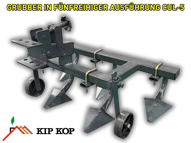 GRUBBER IN FÜNFREIHIGER AUSFÜHRUNG CUL-5