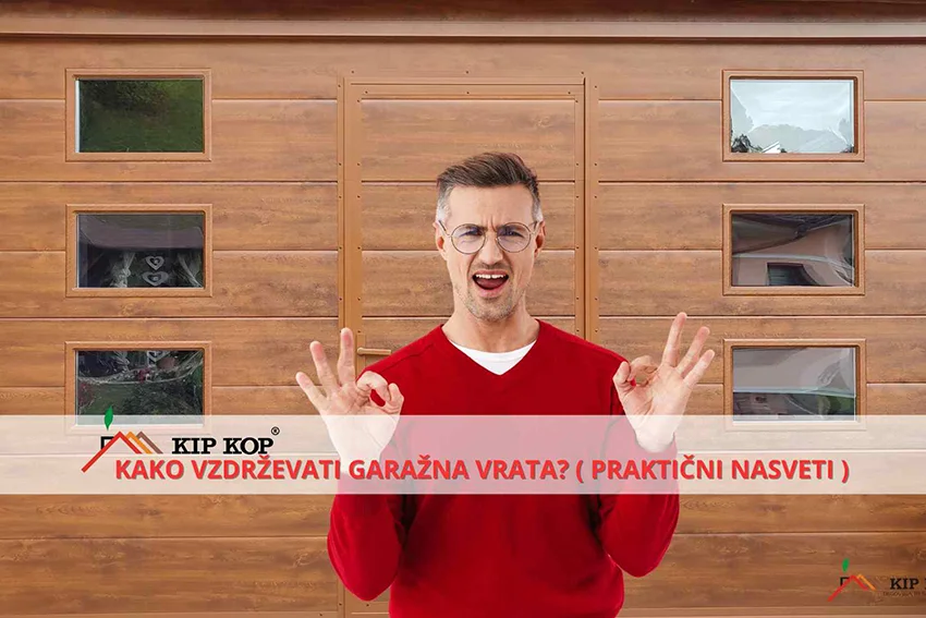 Kako vzdrževati garažna vrata?