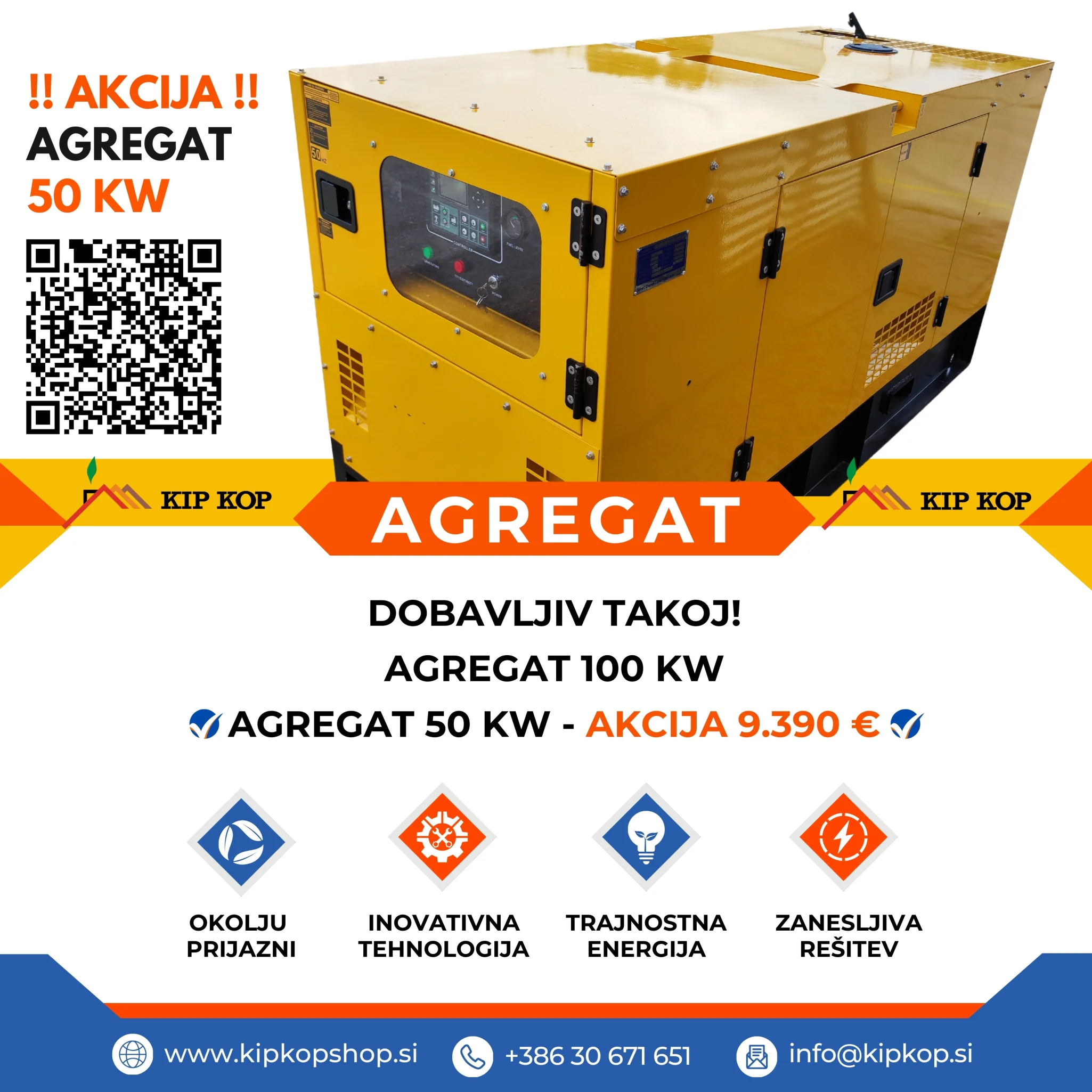 kakšen agregat za hišo